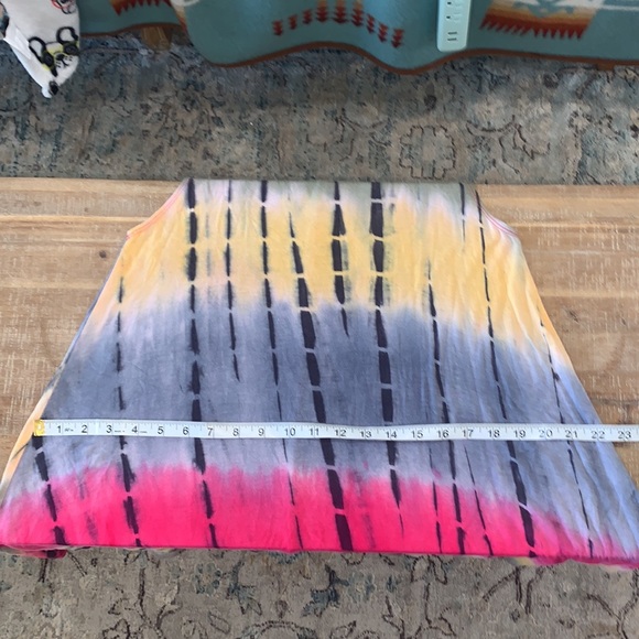 Bohemian Tie-Dye Style Flowy Summer Dress Small - Picture 12 of 16